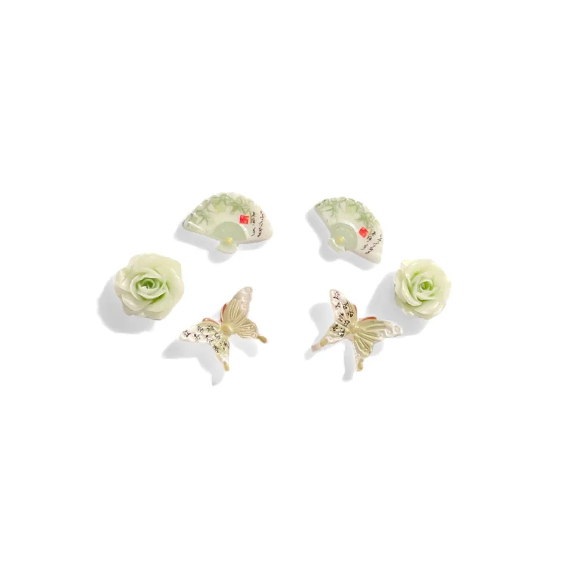 Inkopper Resin Stud Earrings Women's-0