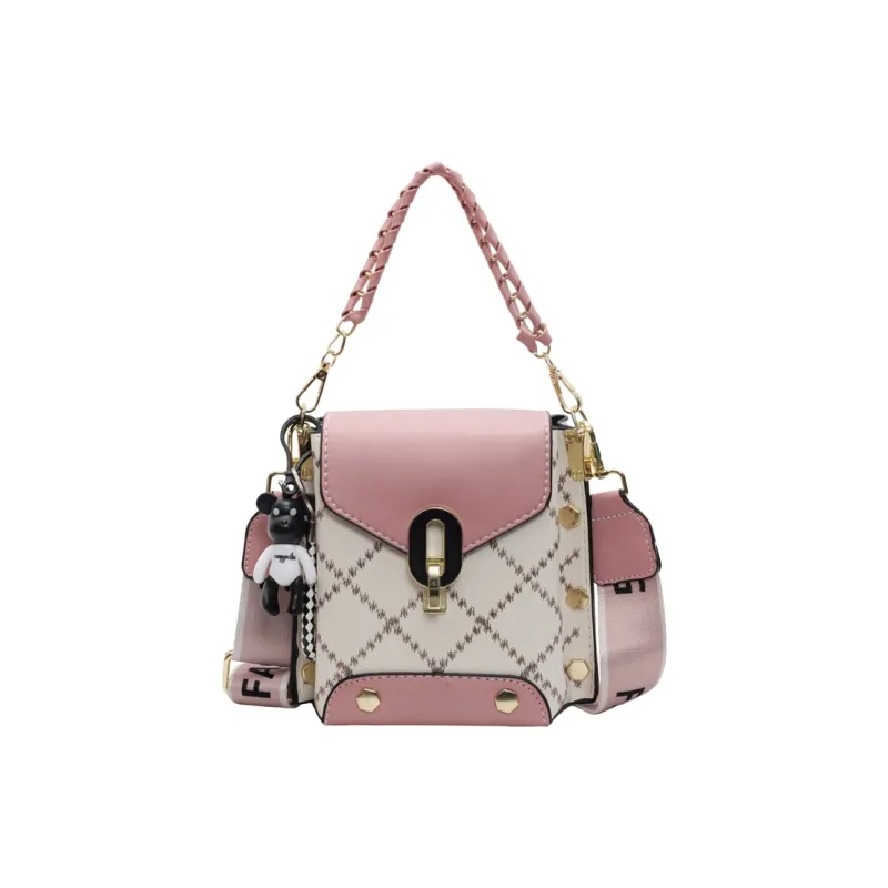 Yalu PU One Shoulder Handbag Women's Multicolor-29