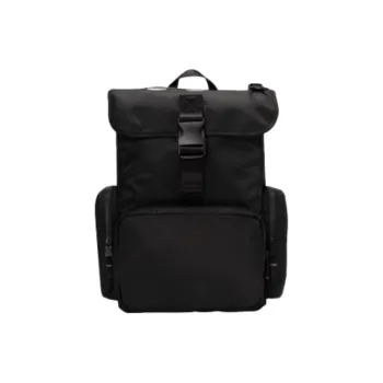 CALVIN KLEIN Fabric Backpack Medium Size Men's Black