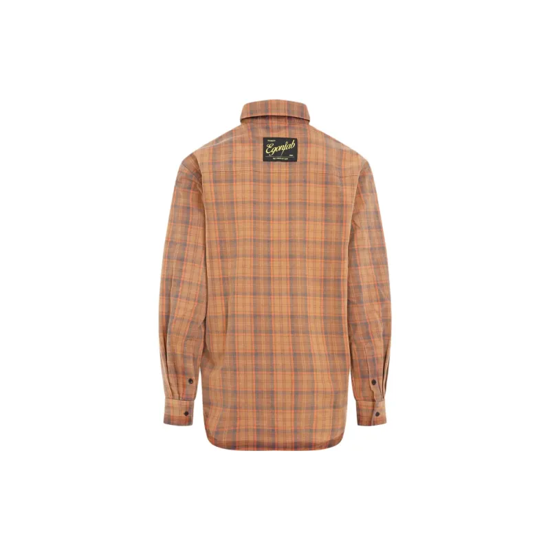 EGONLAB. Tartan Check Shirt-1
