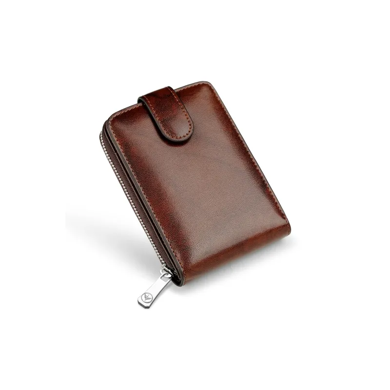 WilliamPOLO Cow Leather Multifunction Trunk Card Wallet With Driving License Holder And Bag Regular Unisex Multicolor-17