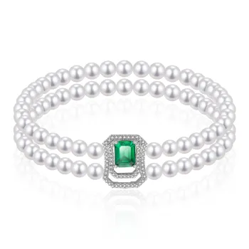 FUNNXI S925 Sterling Silver Rhodium Plated Bracelets Women's