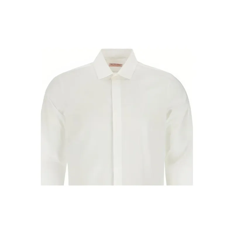 Valentino Long Sleeve Poplin Shirt-4