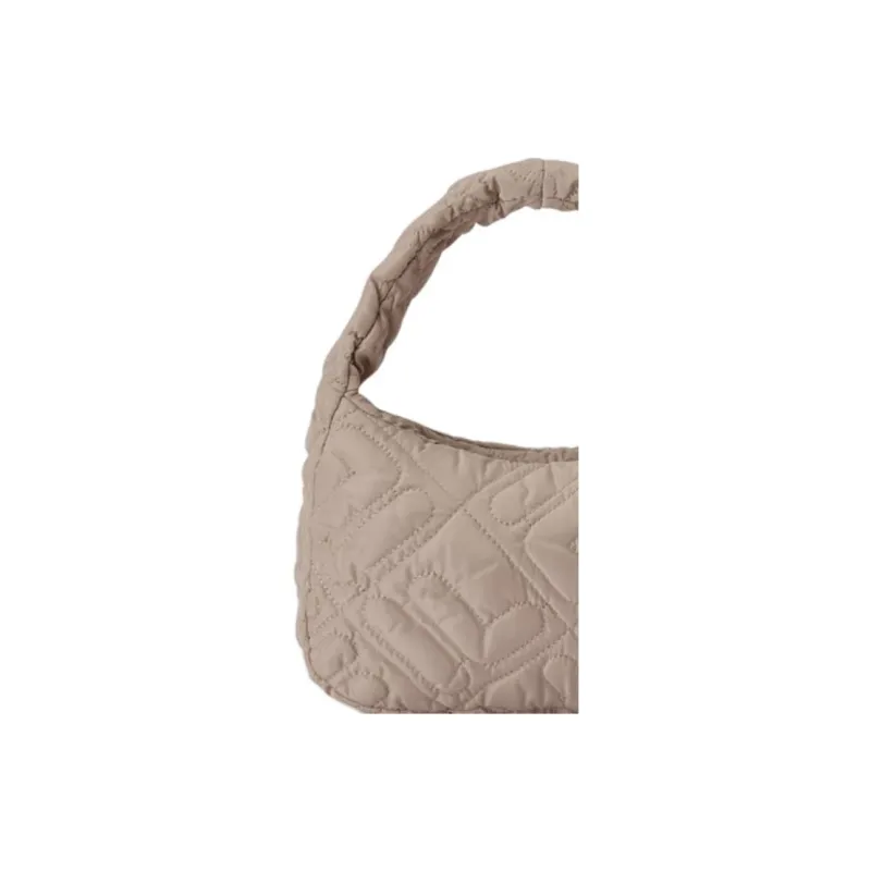 FILA FUSION Nylon Handbag Regular Women's Paper Gray Khaki-2