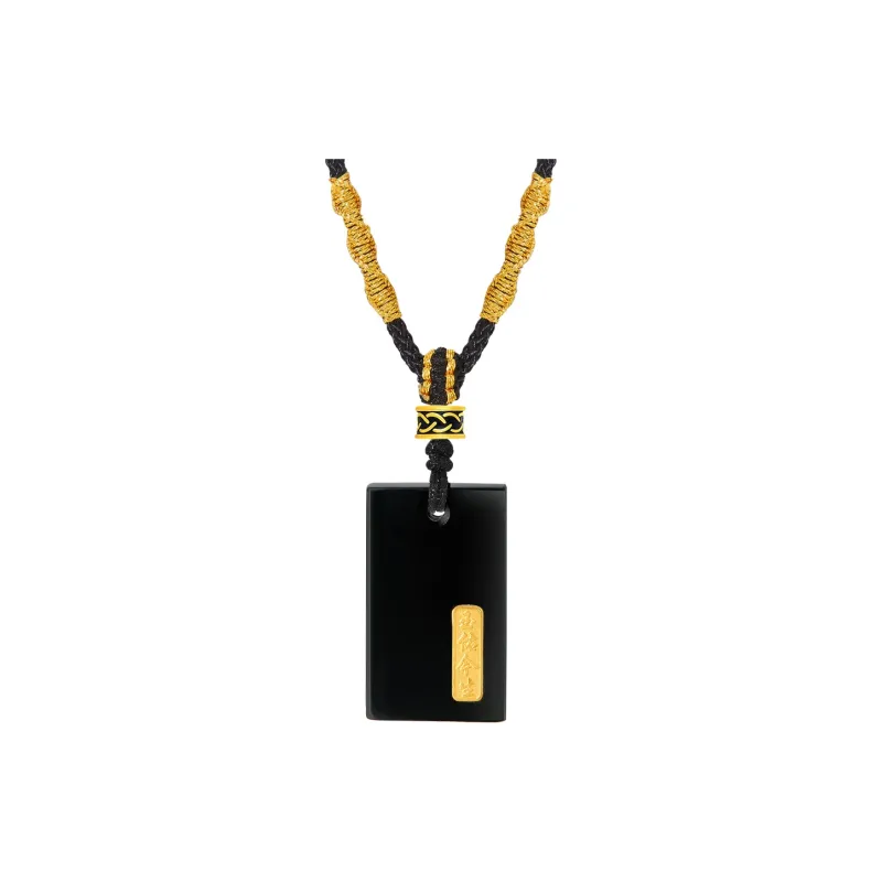 BYTHERE Hetian Jade Necklaces Green Jade Unisex-5