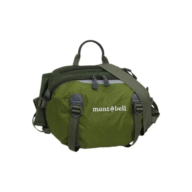 MONTBELL Nylon Fanny Pack Regular Unisex Green-2