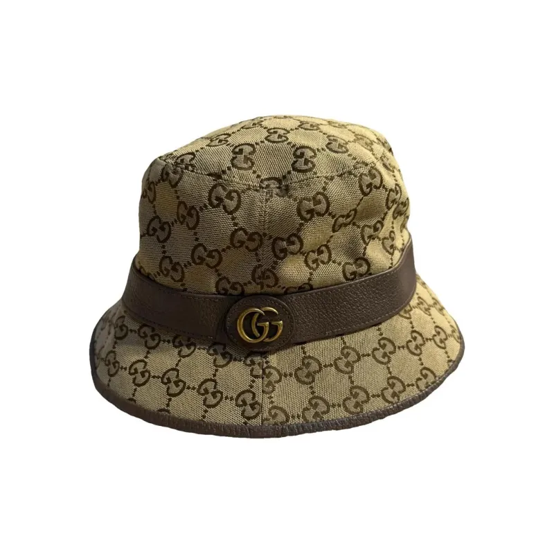 GUCCI Gg Supreme Canvas Bucket Hat-0