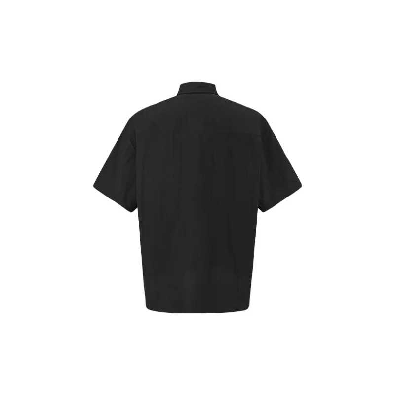 URBAN REVIVO Shirts Men Jet Black-1
