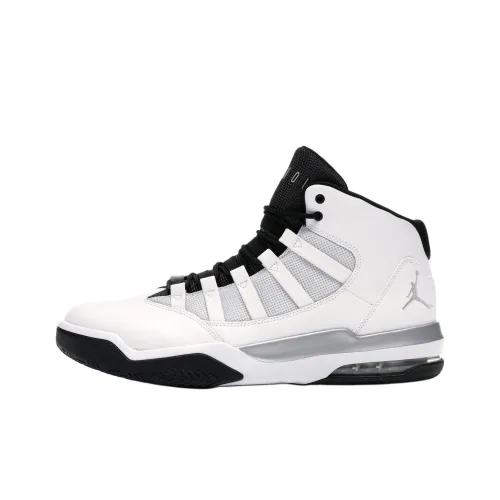 JORDAN Max Aura White Metallic Silver Black