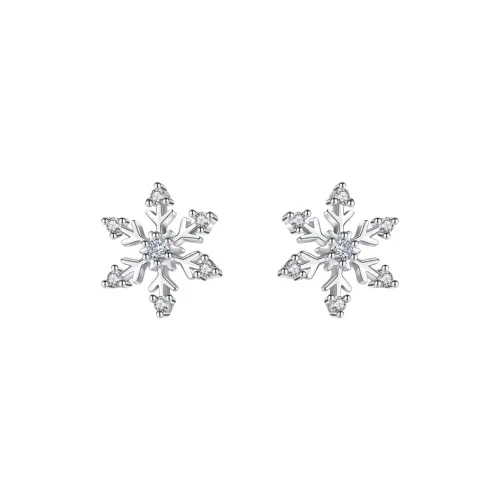 SUYG Anniversary Alloy Earring Studs Women's Box+Shopping Bag Packaging