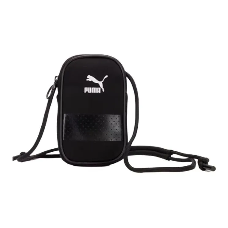 PUMA Fabric Shoulder Bag Crossbody Bag Women's Black-0