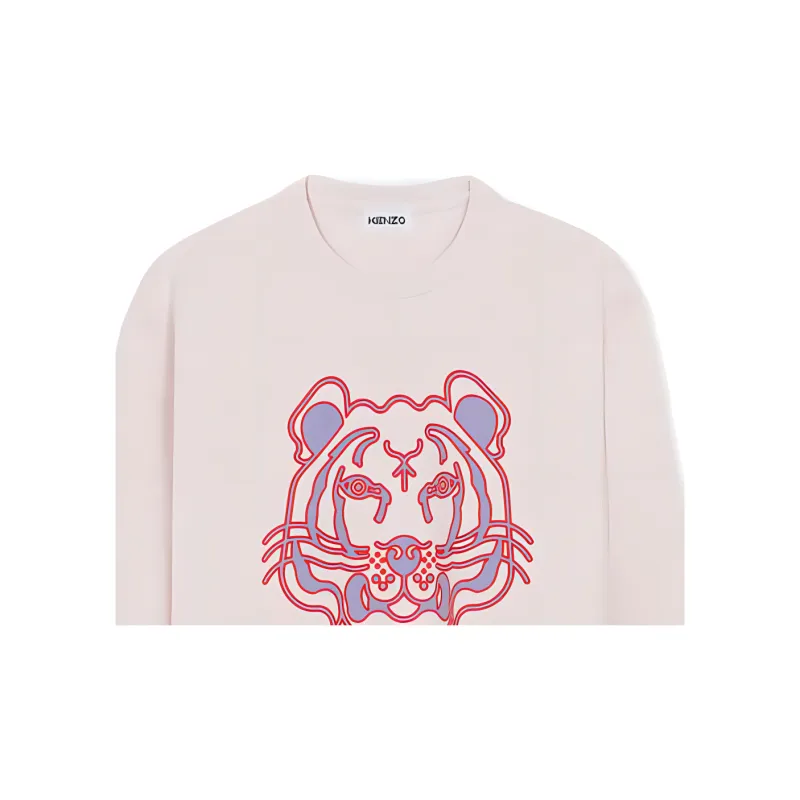 KENZO Sweatshirts Women's Light Pink-3