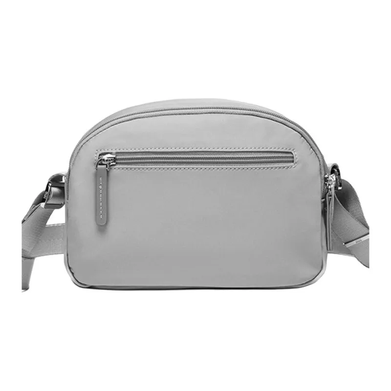 SEPTWOLVES Fabric Crossbody Bag Medium Size Women's Light Gray-2