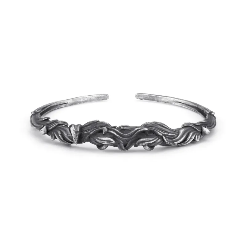Silver Art S999 Silver Sterling Silver Bracelets Men's-0