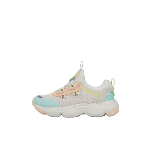 FILA KIDS Anti Kick And Abrasion Resistant Low Top Kids Lifestyle Shoes White Kids'