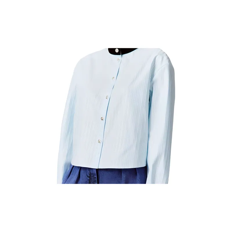 CHANEL Shirts Women's Blue-4