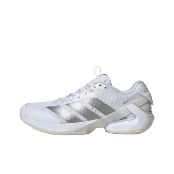 Adidas Adizero Ubersonic 5 Cloud White Silver Metallic Women's