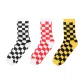 3 Pack (Black White Plaid+Red White Check+Black Yellow Check)