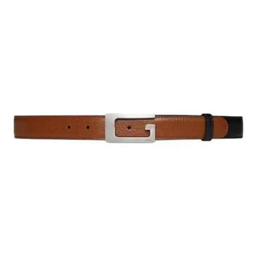 GUCCI Leather Leather Belts Men's Width  3cm