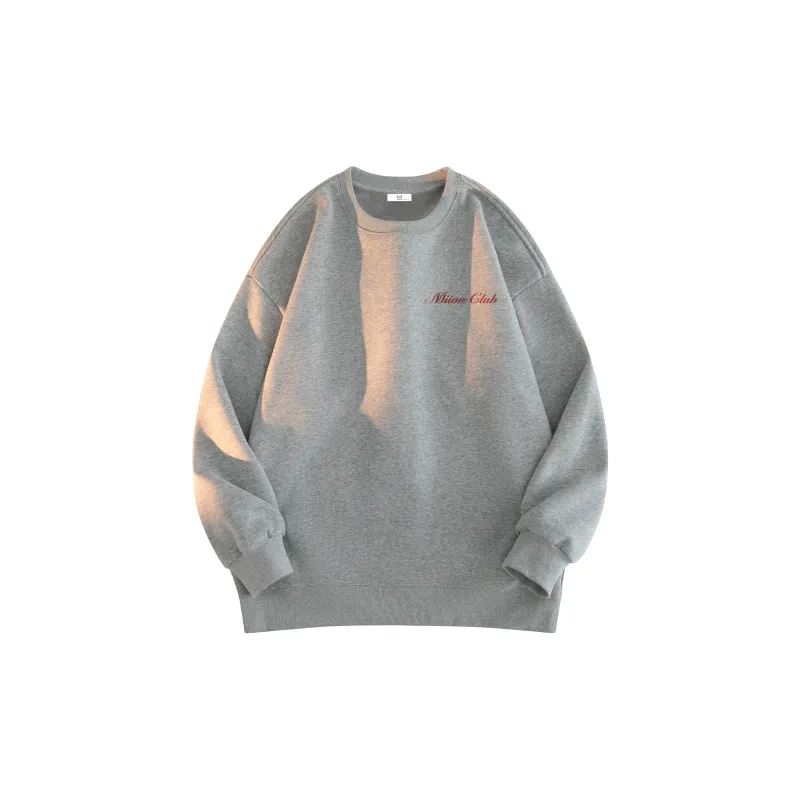 MIIOW Trend Party Series Sweatshirt Unisex White-11