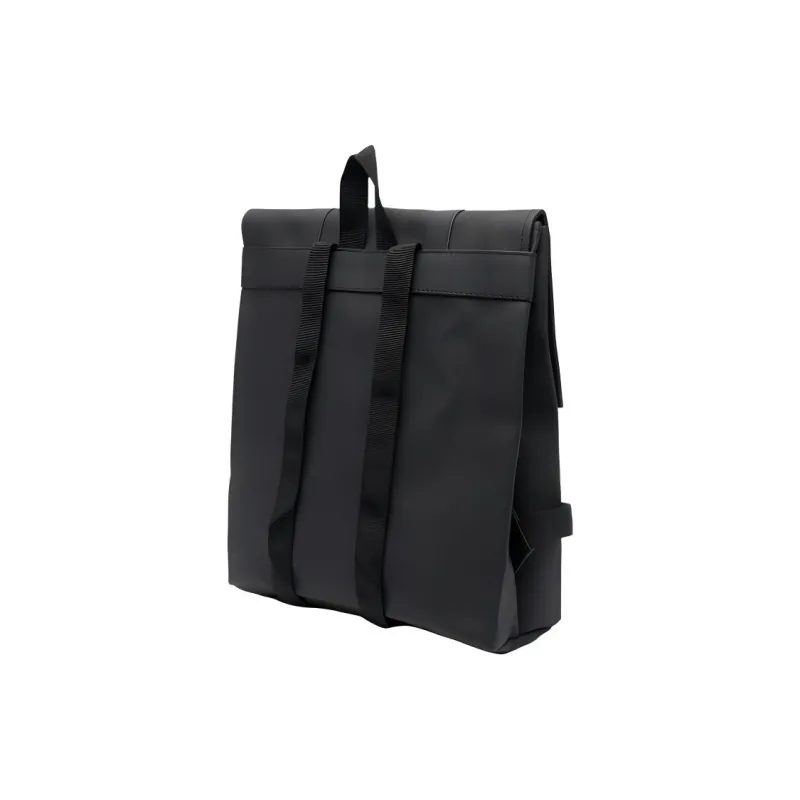 Rains Polyester Backpack Mini Men's Black-2
