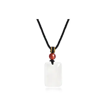 Lao Feng Xiang Chalcedony Necklaces Unisex