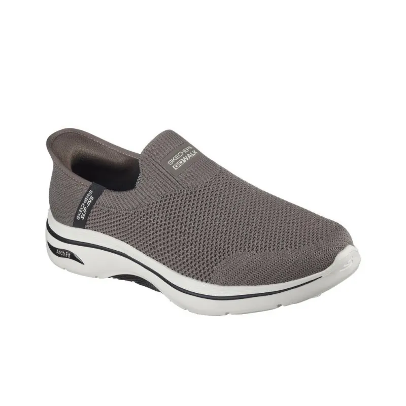 Skechers GO Walk Arch Fit 2.0 Anti Slip Wear Resistant Low Top Casual Running Shoes Men's Brown-2