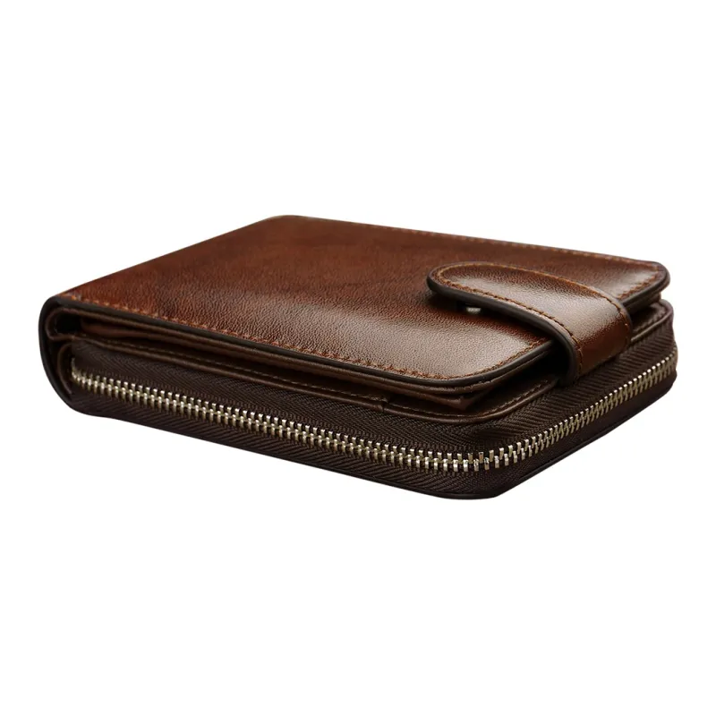 WilliamPOLO Cow Leather Multifunction Trunk Card Wallet With Driving License Holder And Bag Regular Unisex Multicolor-21