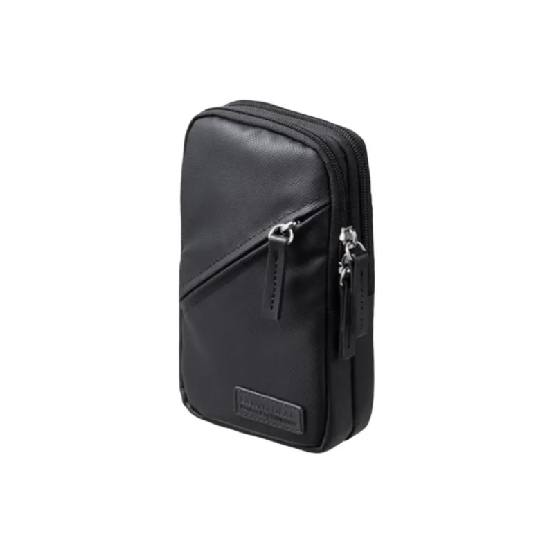 SANWA SUPPLY Nylon Cell Phone Pouch Unisex Black-1