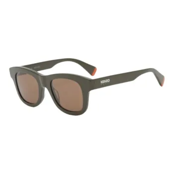 KENZO Acetate Square Sunglasses Women's Brown