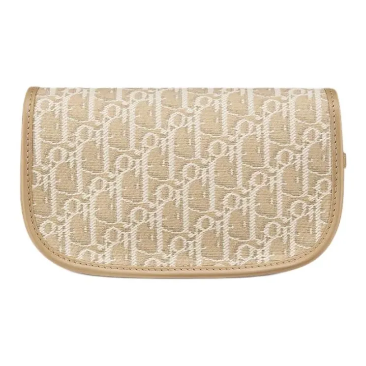 DIOR Bobby Cotton Shoulder Bag Women's Natural-3