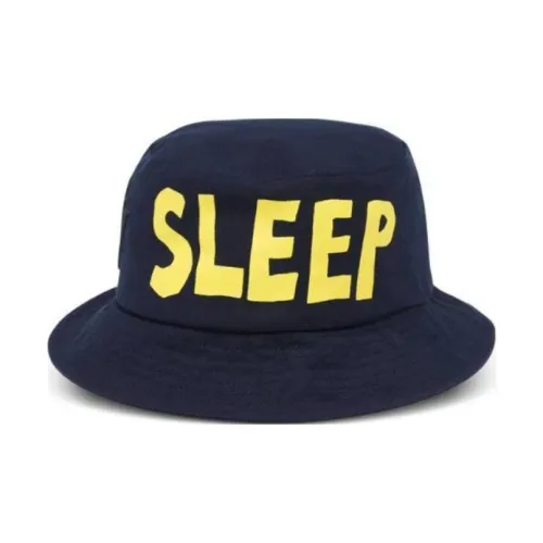 JW Anderson week Sleep' Slogan Bucket Hat
