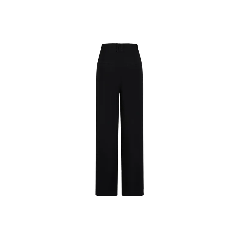 JZ. ANNAKRO Casual Pants Women's Plain Black-1