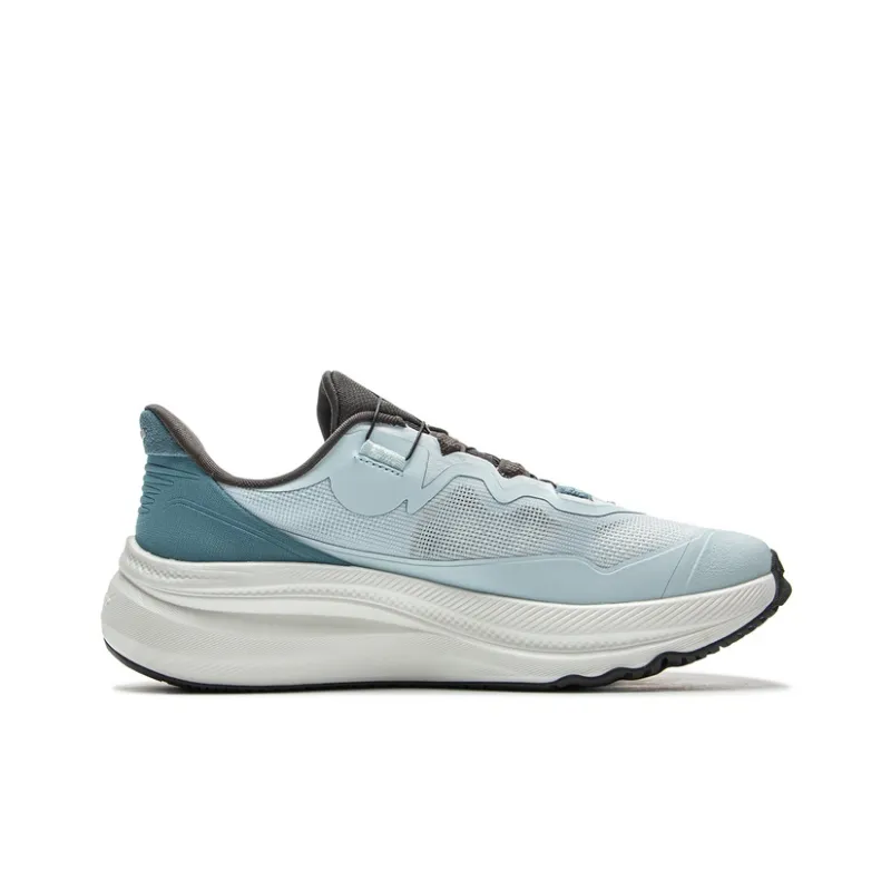 LiNing Cushioning Anti Slip Wear Resistant Breathable Support Rebound Low Top Casual Shoes Unisex Cyan-1