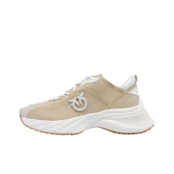 PINKO Logo Patch Lace Up Sneakers Women's