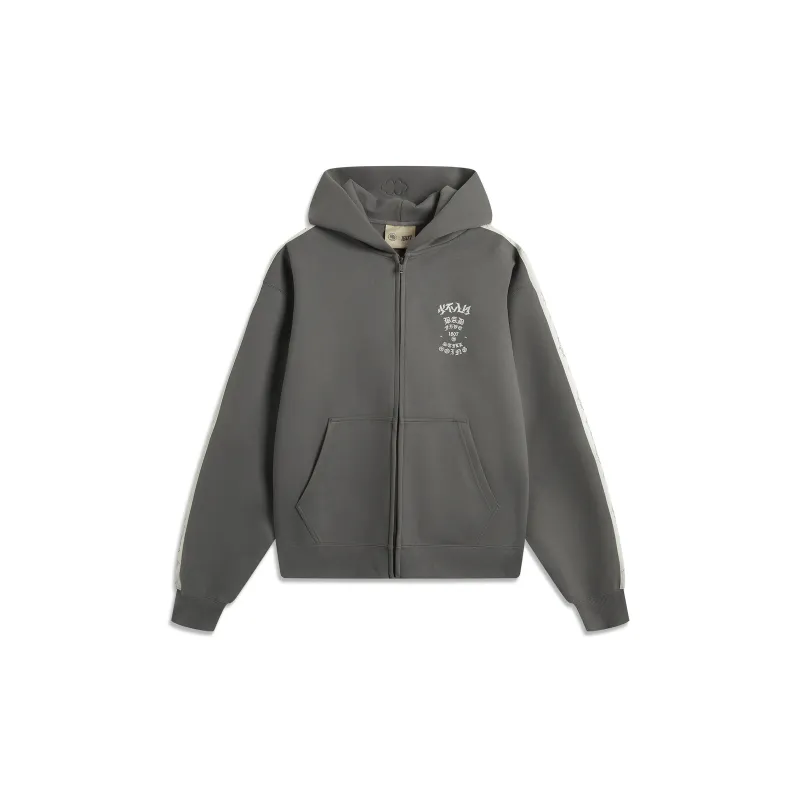 LiNing Jackets Coats Men's Coal Smoke Gray-0