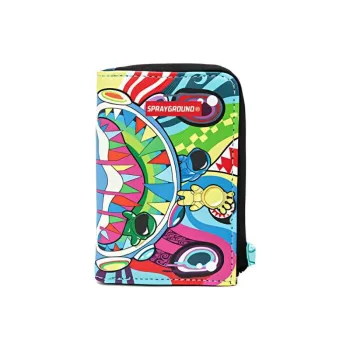SPRAYGROUND PVC Polyvinyl Chloride Wallet Regular Unisex Multicolor
