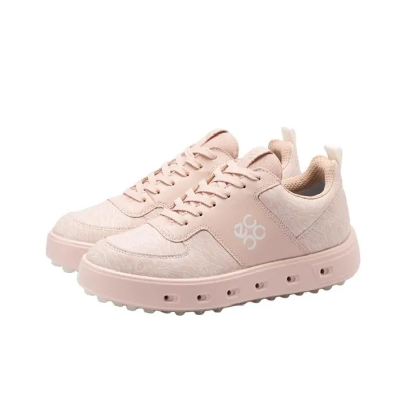 Ecco GOLF STREET 720 Low Top Skateboard Shoes Women's Pink-2