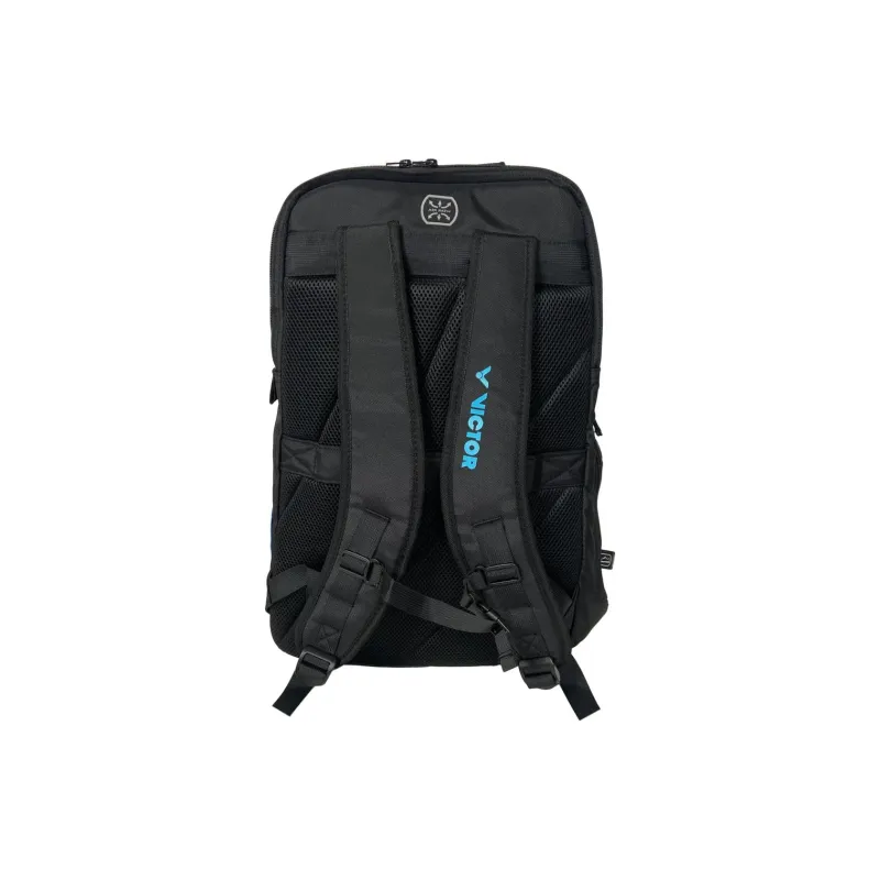 VICTOR Badminton Racket Bags 1 Pack Backpack Black & Bright Blue Unisex-3