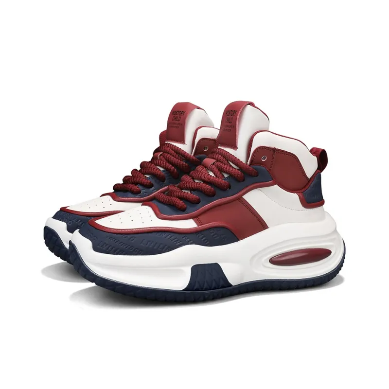 JANECO Anti-Slip And Wear-Resistant Breathable High-Top Chunky Sneakers Men's-10