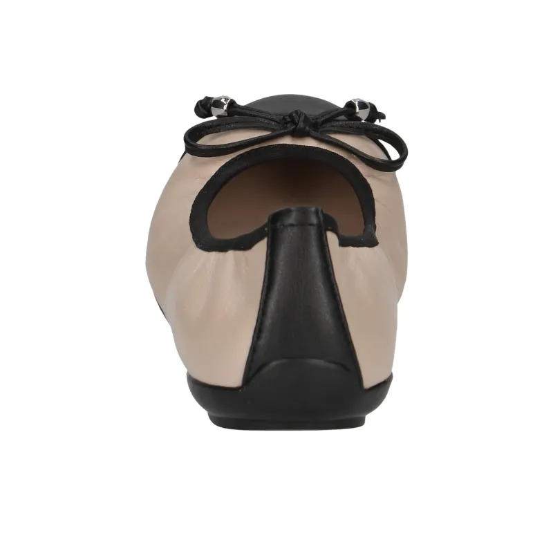 CAPRICE Katja Casual Single Shoes Women's Beige Black-5