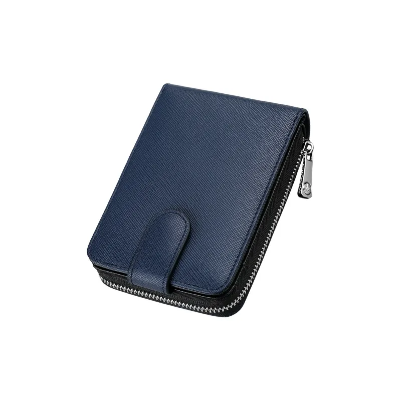 WilliamPOLO Cow Leather Multifunction Trunk Card Wallet With Driving License Holder And Bag Regular Unisex Multicolor-13