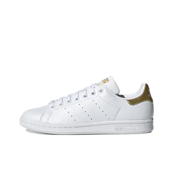 Adidas Originals Stan Smith White Gold Metallic Women's