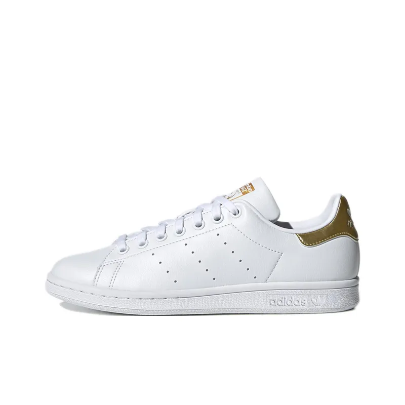 Adidas Stan Smith White Gold Metallic Women's-0