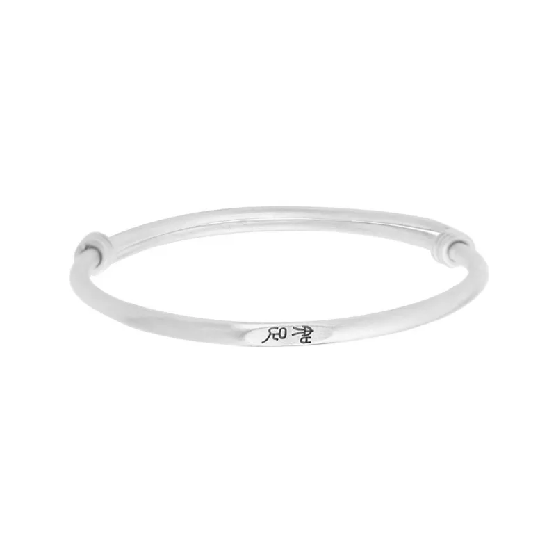 HOLLY RYAN S999 Fine Silver Bangles Unisex-4