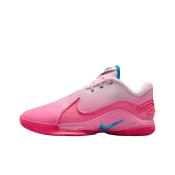 Nike LeBron 22 Anti Slip Wear Resistant Low Top Basketball Shoes Men's Pink White