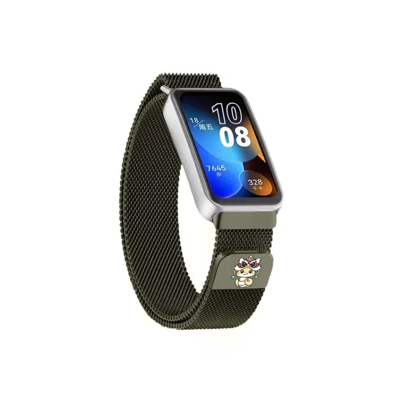 FZRT Waking Lion And Snake Collection Huawei Compatibility Watch Band 206mm Stainless Steel Material-7