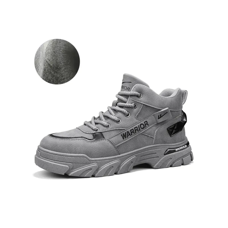 Warrior Short Martin Boot Men's Gray-1