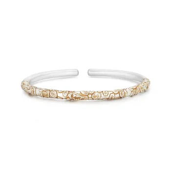 Zeroline S 999 Fine Silver Bangles Women's