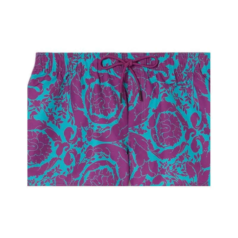 VERSACE Swimming Shorts Men's Purple-3